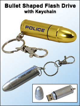 Bullet Shaped Flash Drive